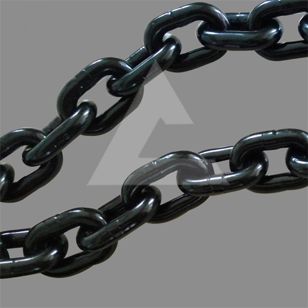 80級(jí)發(fā)黑起重鏈條打結(jié)后怎樣處理？